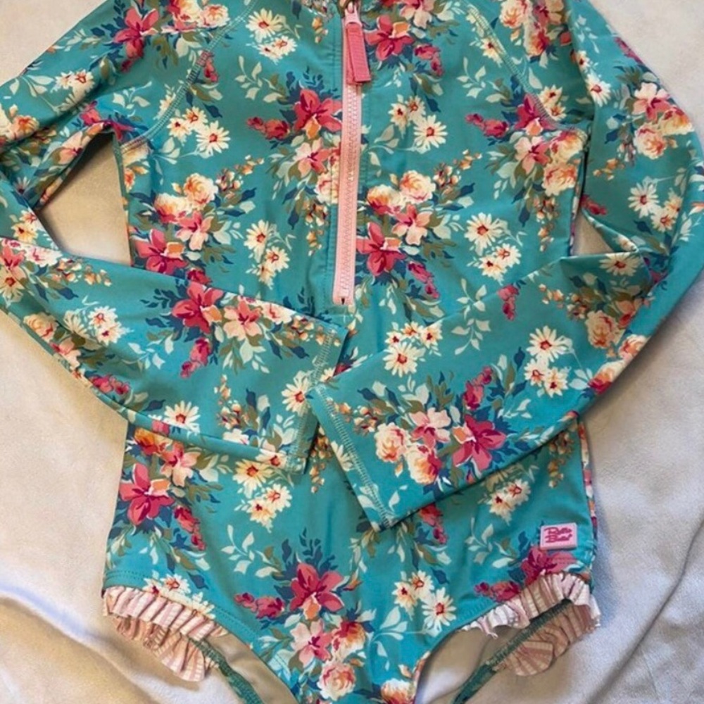 Girls long sleeve swimsuit